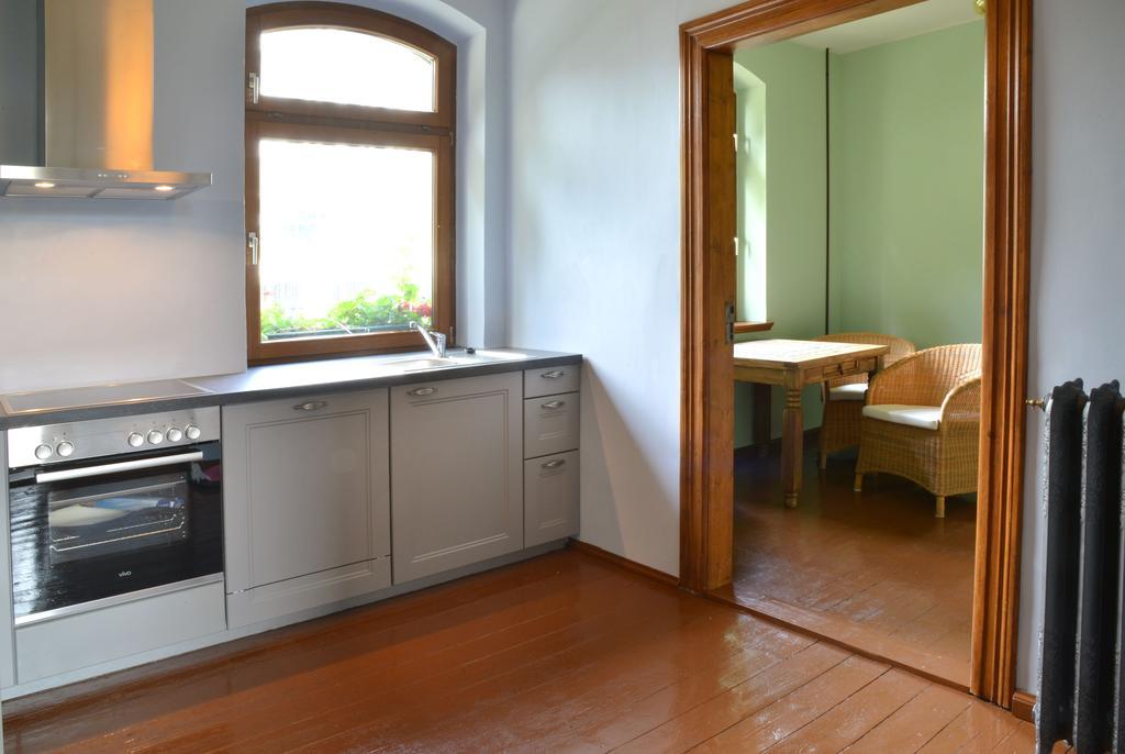 Appartement Alte Bahnstation Leipzig  Chambre photo